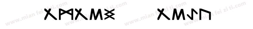 AG Motori_P Norma字体转换
